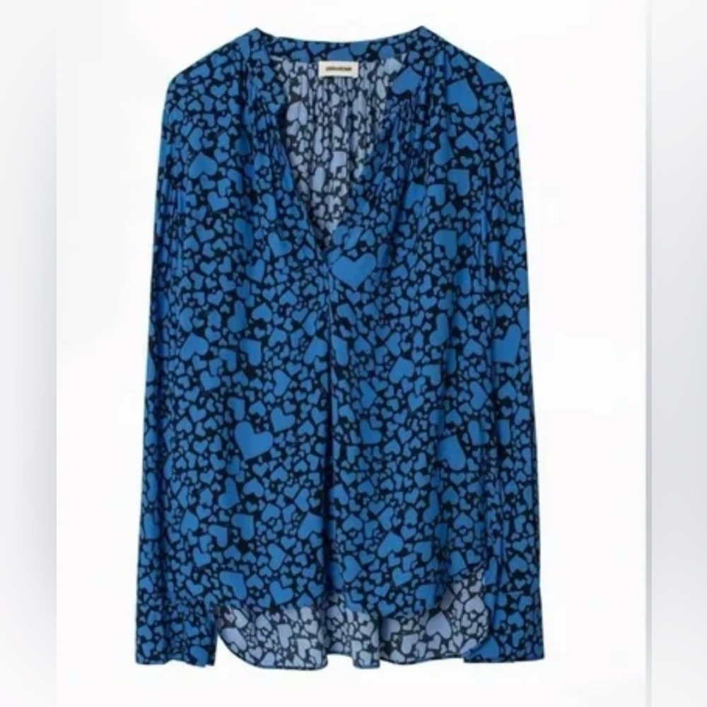 Zadig & Voltaire Heart Tink Blouse - Picture 6 of 6